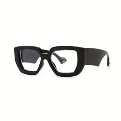 1 Pair Frame All match Glasses With Zipper Glasses Case