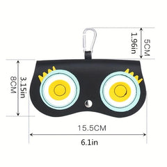 PU Leather Sunglasses Package Soft Glasses Case Eyeglasses Storage