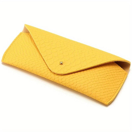 Leather PVC Sunglasses Case in Various Colors