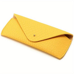 Leather PVC Sunglasses Case in Various Colors