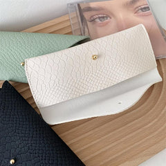 Leather PVC Sunglasses Case in Various Colors