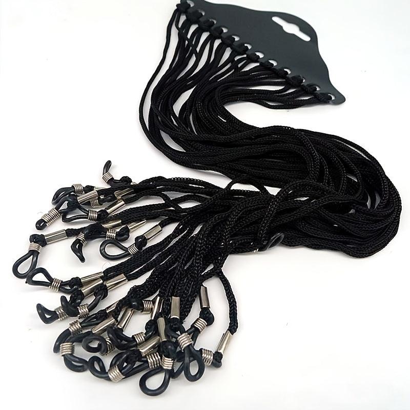 12pcs Nylon Glasses Rope Elastic Glasses Chain Colorful Rope Presbyopia Chain