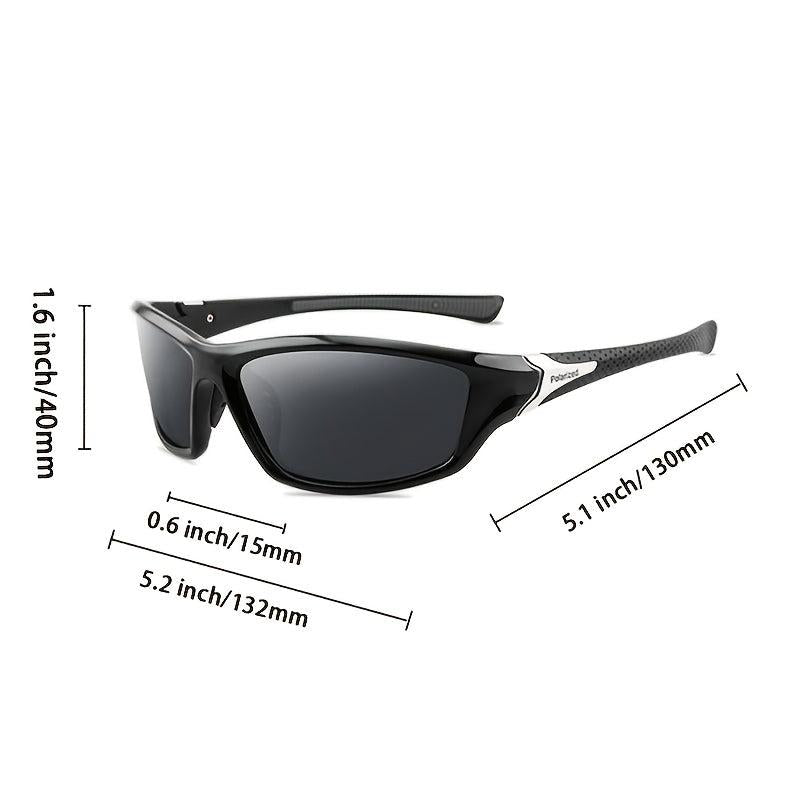 Men's Polarized Night Vision Sunglasses Sports Outdoor Cycling Glasses
