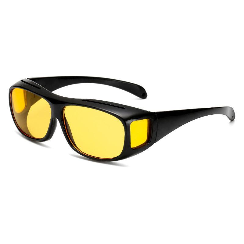 Anti Glare Night Vision Driver Goggles Cycling Goggles Enhanced Light Glasses