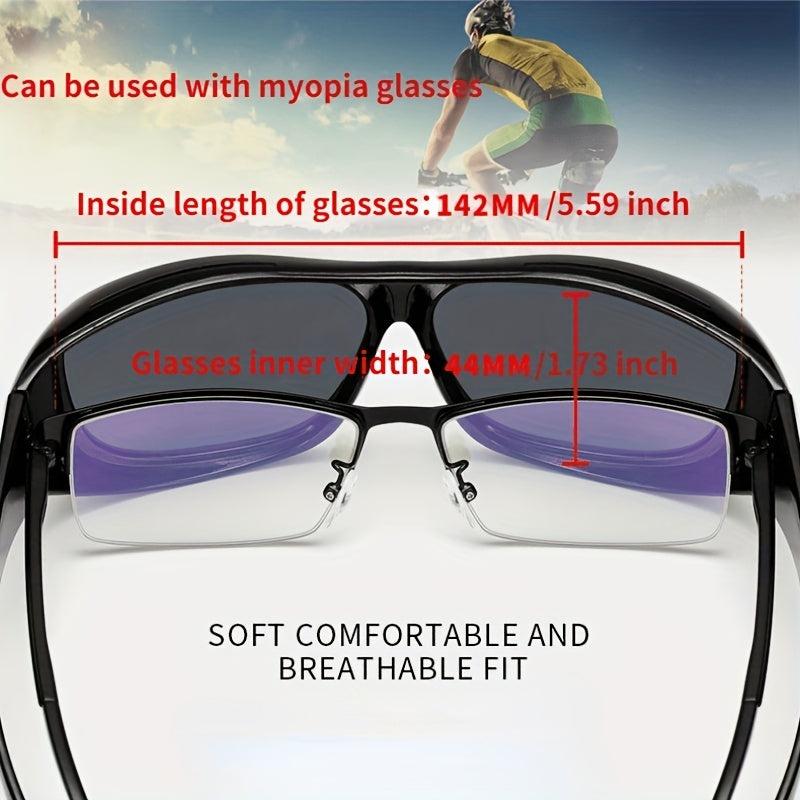 Anti Glare Night Vision Driver Goggles Cycling Goggles Enhanced Light Glasses