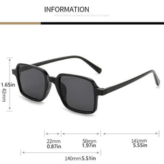 Square Sunglasses Unisex Vintage Men's Driving Sun Glasses UV400 Retro Style