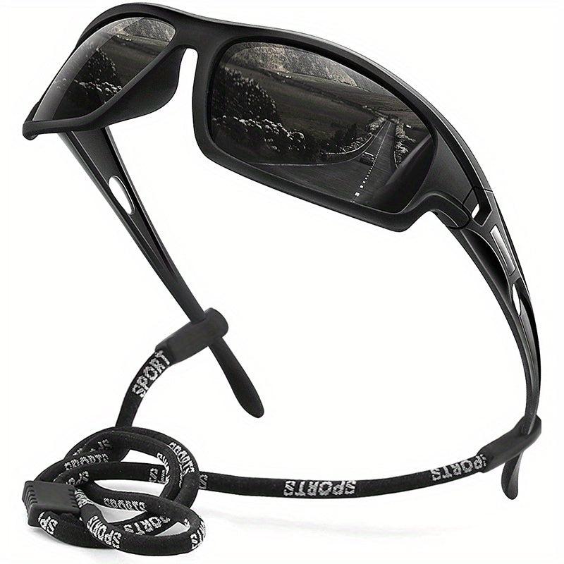 Men's Polarized Sports Sunglasses Unbreakable Frame UV 100 Protection