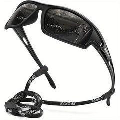 Men's Polarized Sports Sunglasses Unbreakable Frame UV 100 Protection