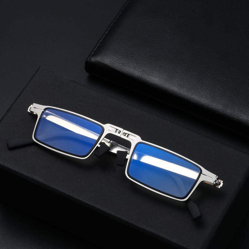 Foldable Anti Light Presbyopia Eyeglasses for Men