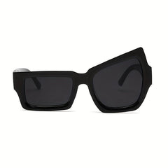 Men's Irregular Square Sunglasses Acrylic Mirror Eyewear