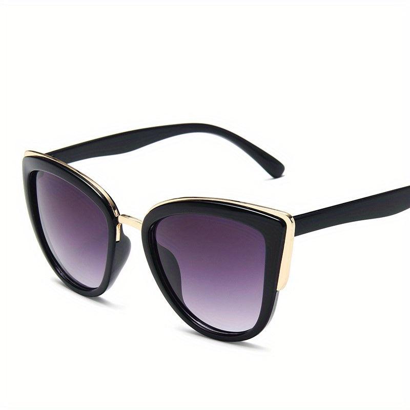 Cat Eye Sunglasses Vintage Gradient Lens UV400