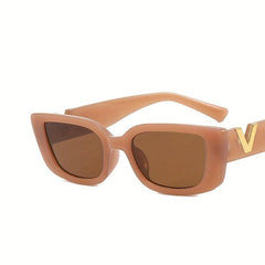 Rectangle Sunglasses UV400 Sun Shades for Outdoor Driving Beach Travel