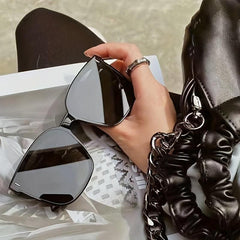 Polarized Square Sunglasses For Women Men UV400 Sun Glasses