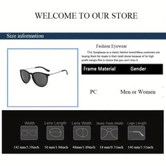 Oval Classic Sun Glasses Vintage Men Women Retro Cat Eye Driving Sunglasses