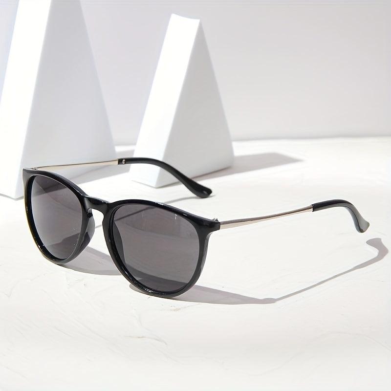 Oval Classic Sun Glasses Vintage Men Women Retro Cat Eye Driving Sunglasses