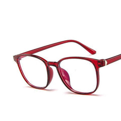 Square Computer Glasses for Women Anti Ray Light Blocking