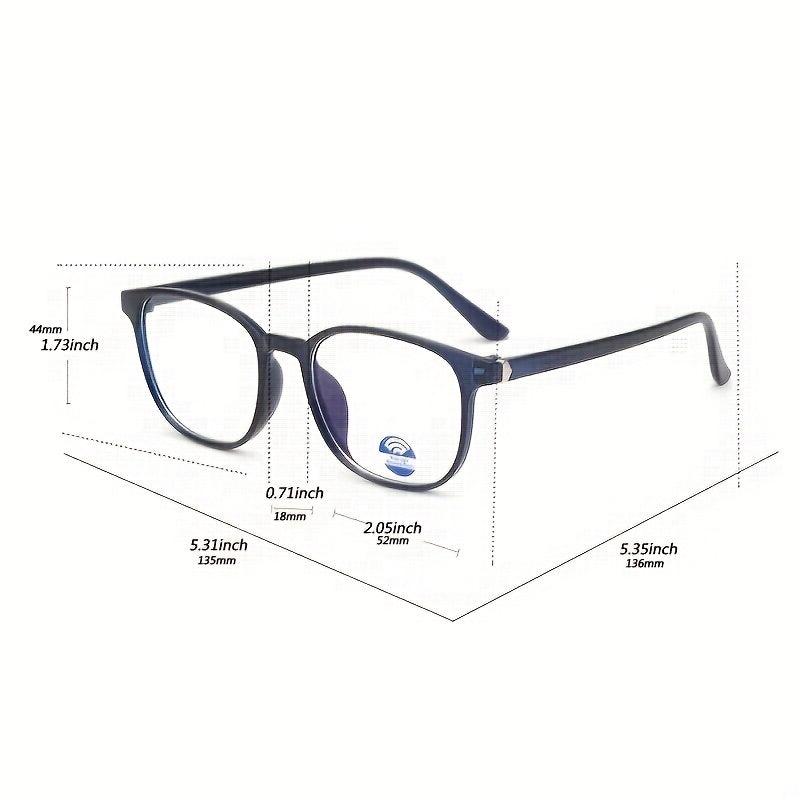 Square Computer Glasses for Women Anti Ray Light Blocking