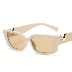Y2K Rectangle Frame Sunglasses UV400