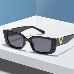Y2K Rectangle Frame Sunglasses UV400