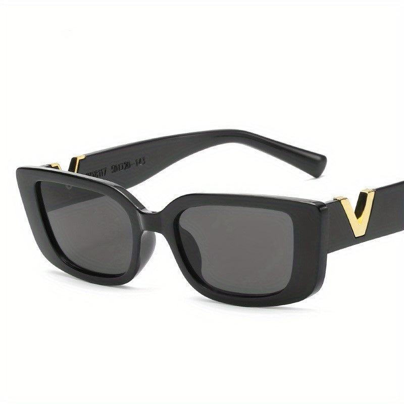 Y2K Rectangle Frame Sunglasses UV400