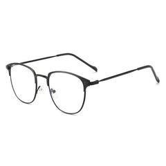 Clear Lens Glasses Metal Frame Anti Light Eyewear