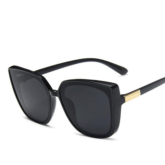 Vintage Oversized Thick Frame Square Sunglasses for Women