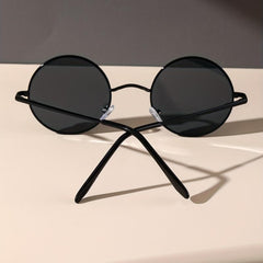 Vintage Cat Eye Sunglasses Metal Frame UV400