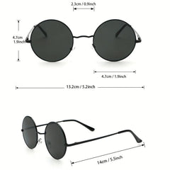 Vintage Cat Eye Sunglasses Metal Frame UV400