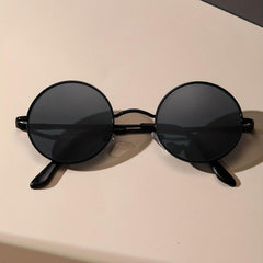 Vintage Cat Eye Sunglasses Metal Frame UV400