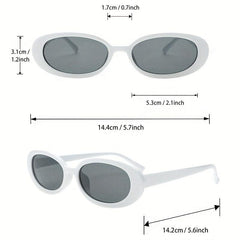 Y2K Punk Sunglasses UV400 Anti Glare Glasses