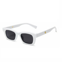 Vintage Square Sunglasses Women Cat Eye Small Frame Sun Glasses