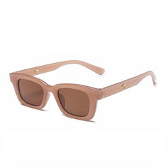 Vintage Square Sunglasses Women Cat Eye Small Frame Sun Glasses