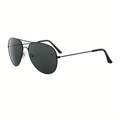 Vintage Aviator Sunglasses Thin Metal Temple UV400