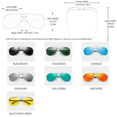 Classic Polarized Sunglasses Spring 143 Frog Mirror
