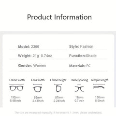 Rimless Butterfly Sunglasses Women's Gradient Shades Eyewear
