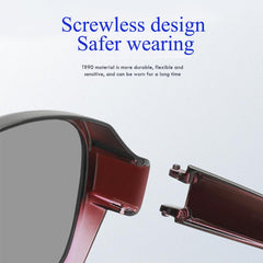 Polarized Wear Over Sunglasses TR90 Fit Over Glasses for Driving Cycling Fishing