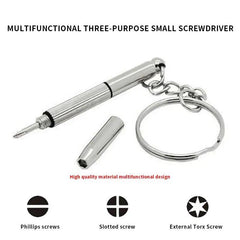 3-in-1 Glasses Screwdriver Portable Repair Tool