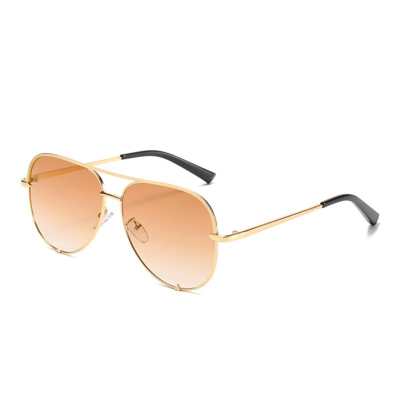Aviator Gradient Lens Sunglasses UV Protection