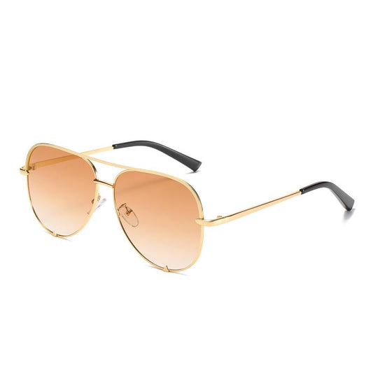 Aviator Gradient Lens Sunglasses UV Protection