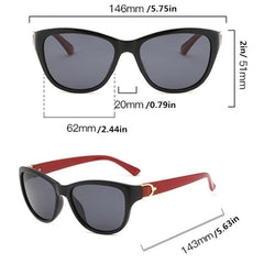 Cat Eye Polarized Sunglasses Women Lady Sun Glasses Female Driving Eyewear