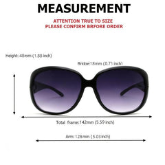 Vintage Oversize Sunglasses Women UV400 Ladies Shades