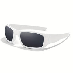 Wrap Around Sunglasses for Men Women Square Outdoor Sports Glasses UV400