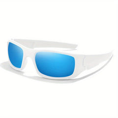 Wrap Around Sunglasses for Men Women Square Outdoor Sports Glasses UV400