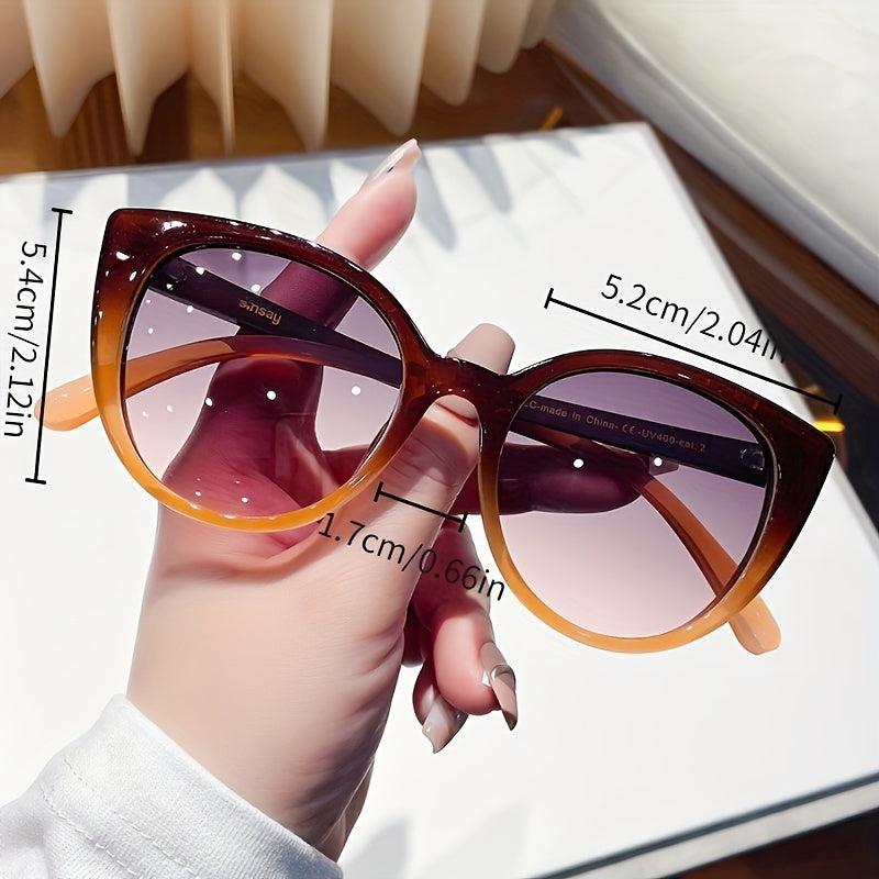 Retro 90s Gradient UV400 Sun Shades for Driving Beach Travel