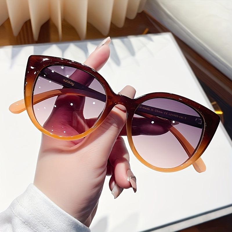 Retro 90s Gradient UV400 Sun Shades for Driving Beach Travel