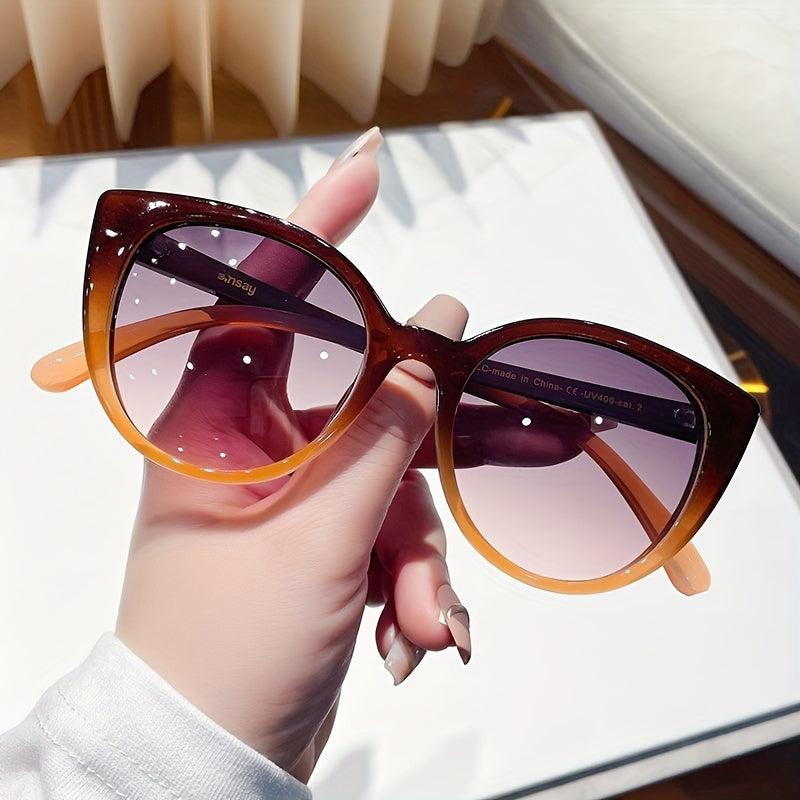Retro 90s Gradient UV400 Sun Shades for Driving Beach Travel