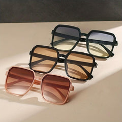 3 Pairs Square Sunglasses UV400 for Driving and Travel