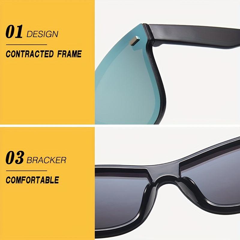 Y2K Rimless Sunglasses Cat Eye Glasses Lightweight UV400