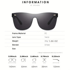 Y2K Rimless Sunglasses Cat Eye Glasses Lightweight UV400