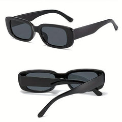 Vintage Rectangle Small Frame Sunglasses for Women